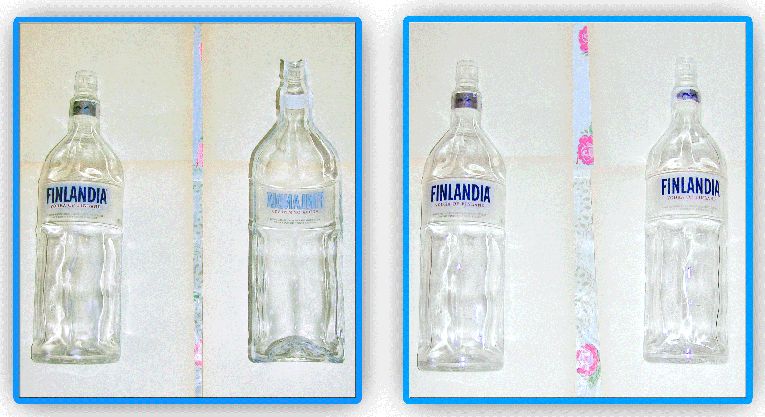 Фото 6. Резка стеклянных бутылок и керамики