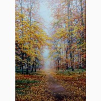 Картина Танцююча в алеях осінь, художник Іван Чернов