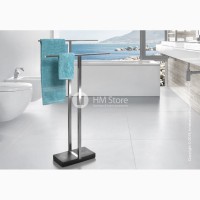 Эфективный дизайн стойки для полотенец Blomus Menoto Standing Towel Rail