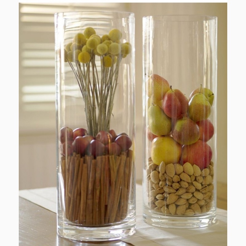 Фото 3. Стеклянная ваза для декора