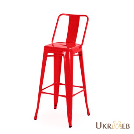 Фото 17. Высокий барный стул Толикс Низкий, H-76см (Tolix Low, H-76cm) купить Украина