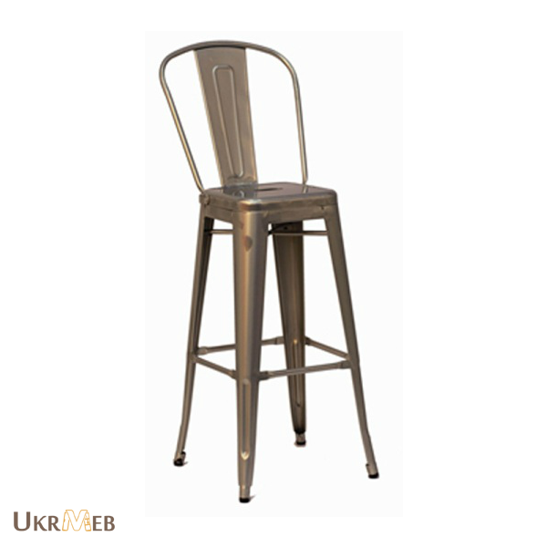 Фото 11. Металличекий высокий барный стул Толикс Высокий, H-76см (Tolix High H-76cm) купить Украина