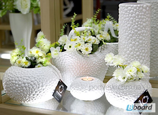 Фото 5. Керамические вазы коллекция Этна