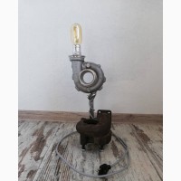Лофт світильник з турбіни
