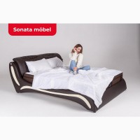 Кожаная кровать Sonata 180х200 160х200