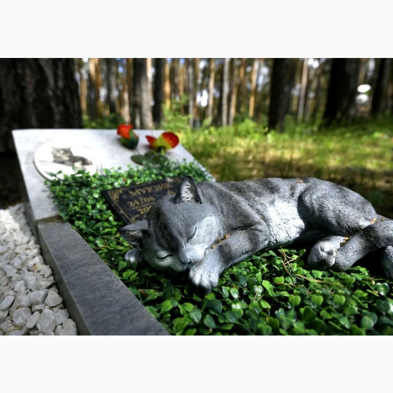 Фото 2. Скульптурное надгробие для домашнего животного под заказ h