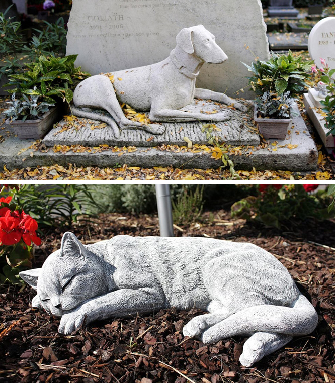 Фото 9. Скульптурное надгробие для домашнего животного под заказ h