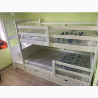 Кровать двухъярусная деревянная Форт, двоярусне (двоповерхове) ліжко