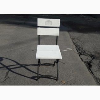 Бу стулья кованые для летней площадки, мебель для кафе ресторана б/у