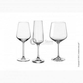 Набор бокалов для белого, красного и шампанского вин Villeroy Boch коллекция Ovid купить