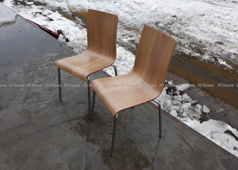 Фото 3. Деревянные стулья б/у на металлических ножках мебель бу в ресторан кафе