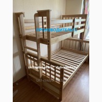 Кровать двухъярусная деревянная Магелан, двоярусне (двоповерхове) ліжко