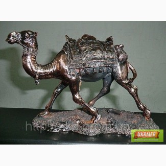 Статуэтка Верблюд 22см помедненная — символ богатства