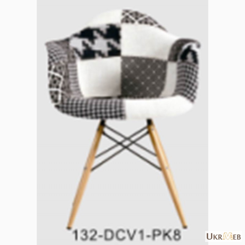 Фото 6. Кресло Пэрис Пэчворк ткань, кресло Paris fabric 132-DCV1-D, кресло Paris fabric 132-DCV1-Х