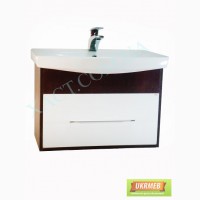 Мебель для ванной. Модель: Т-9 (0.1) Карина 70 (Cersanit) венге ( навесная)