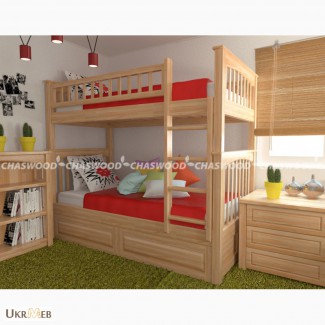 Детские двухэтажные кроватки