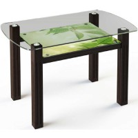 Стеклянный обеденный стол SW7 110×70 / 85×55