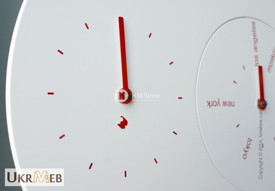 Фото 2. Неординарные часы на стену Progetti Jetlag интернет-магазин