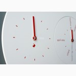 Неординарные часы на стену Progetti Jetlag интернет-магазин