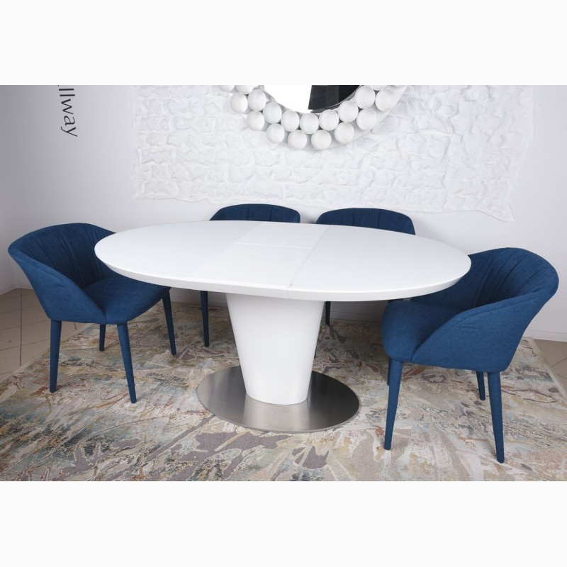 Фото 13. Обеденные столы Nicolas в современном стиле (стекло, керамика, МДФ)