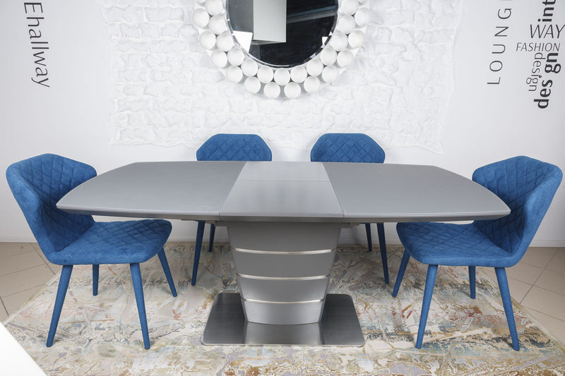 Фото 3. Обеденные столы Nicolas в современном стиле (стекло, керамика, МДФ)