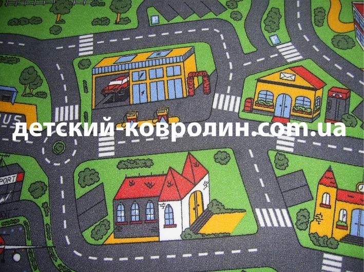 Фото 3. Дитячий килим дорога City Life. Доставка по Україні