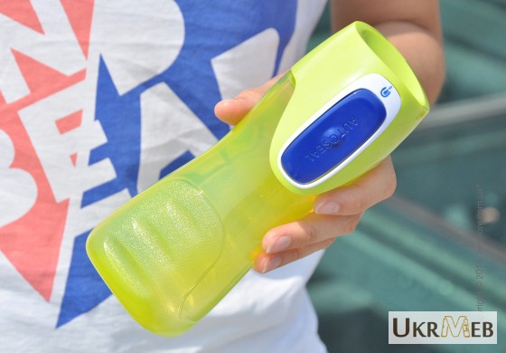 Фото 2. Бутылка спортивная Contigo Kids Trekker, Citrus-Blue 420 мл