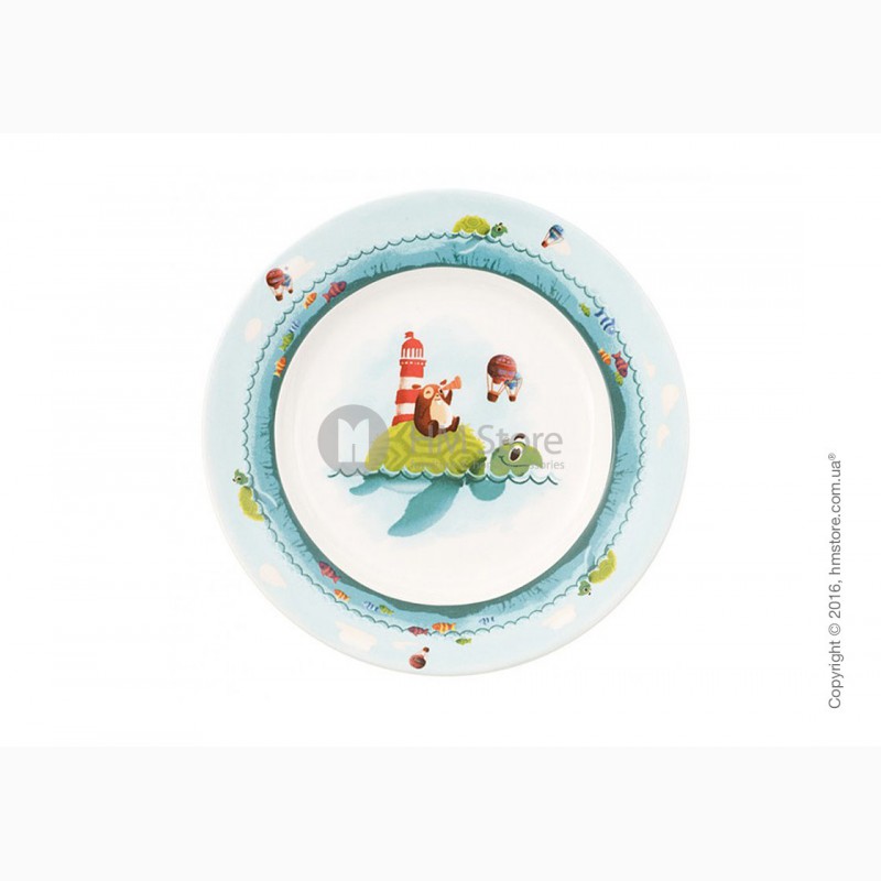 Фото 2. Набор посуды для детей из коллекции Chewy around the world от «Villeroy Boch»