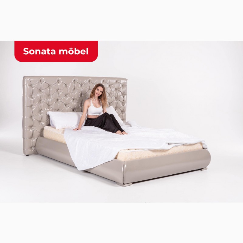 Фото 2. Купить двуспальную кровать Соната, немецкая мебель