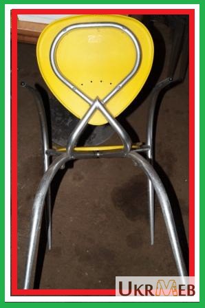 Фото 2. Пластиковые стулья дизайнерские б/у Simphony МВ Италия алюминиевый каркас