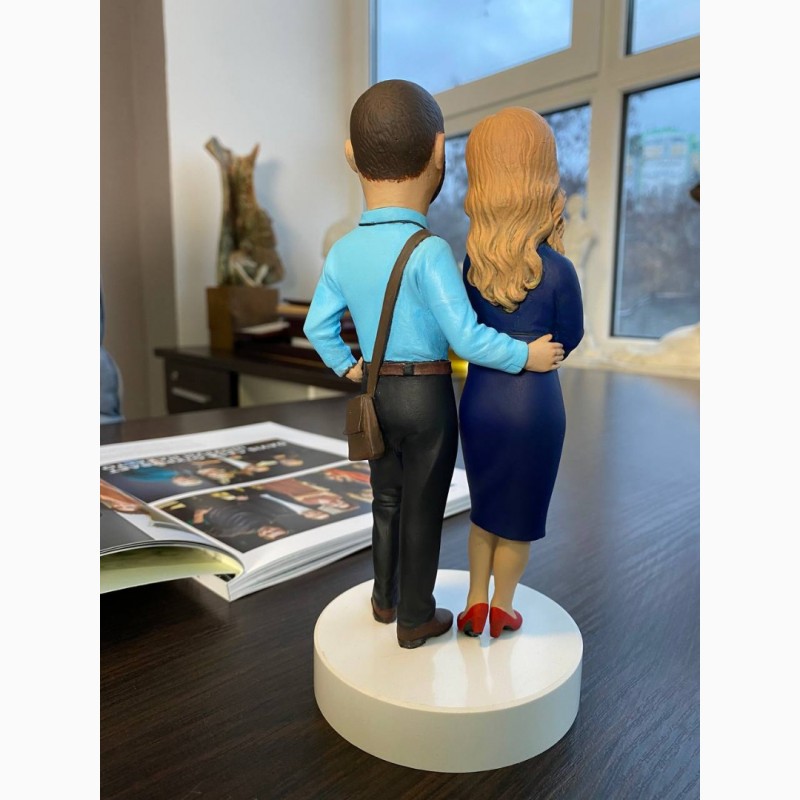 Фото 2. Подарочная статуэтка «Семья» заказать шаржевую статуэтку по фото в студии «ОМИ»