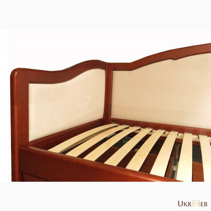 Фото 4. Деревянный диван-кровать Лорд с ящиками из массива ясеня