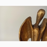 Статуетка Ангела 23 см, статуетки модерн, ручна робота, деревяні статутетки, подарки
