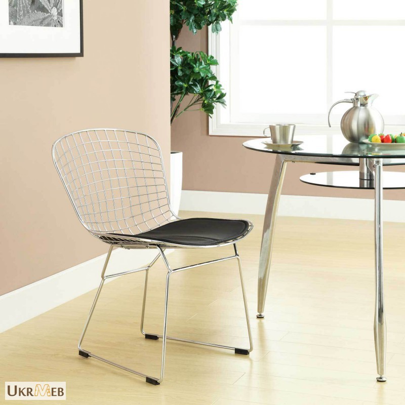 Фото 11. Дизайнерский металличекий стул Бертойя (Bertoia) для дома, кафе бара, офиса купить Украина