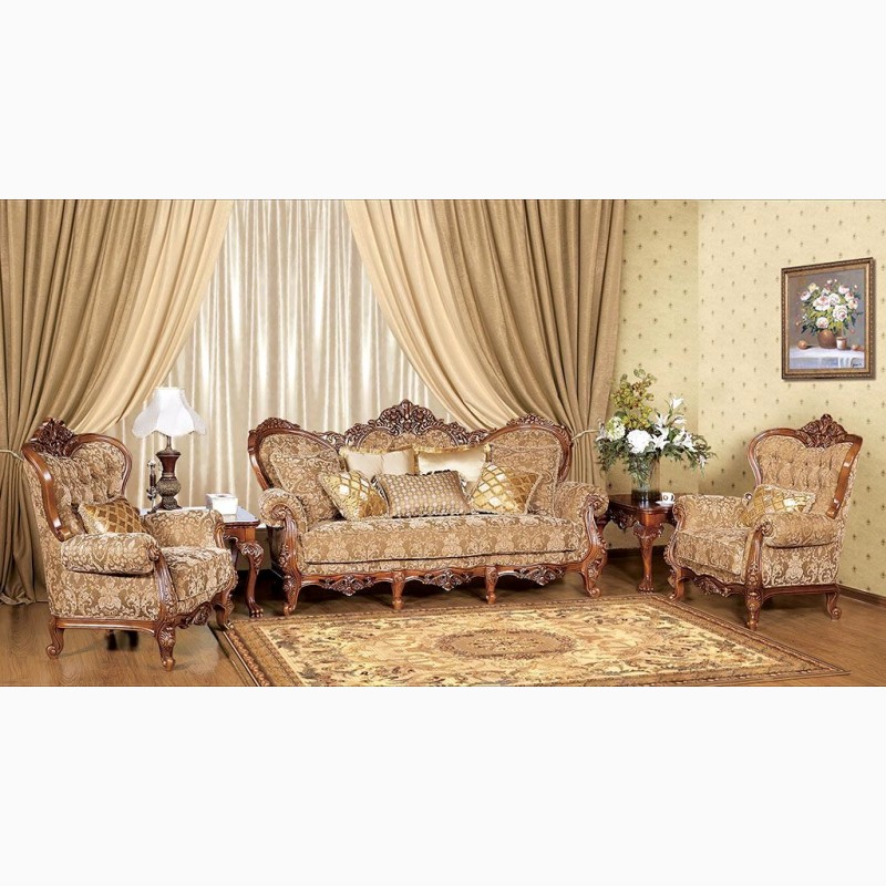 Фото 10. Классическая мягкая мебель Bellini (Китай) – диваны и кресла