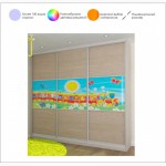 Шкаф-купе для детской комнаты от Дизайн-Стелла