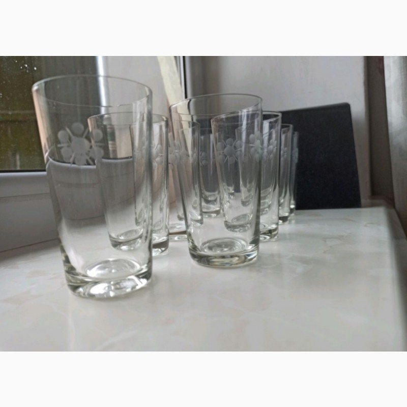 Фото 2. Продам набір склянок/стаканів