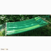 Гамак Big с подушкой 220 х 160 см зелёный