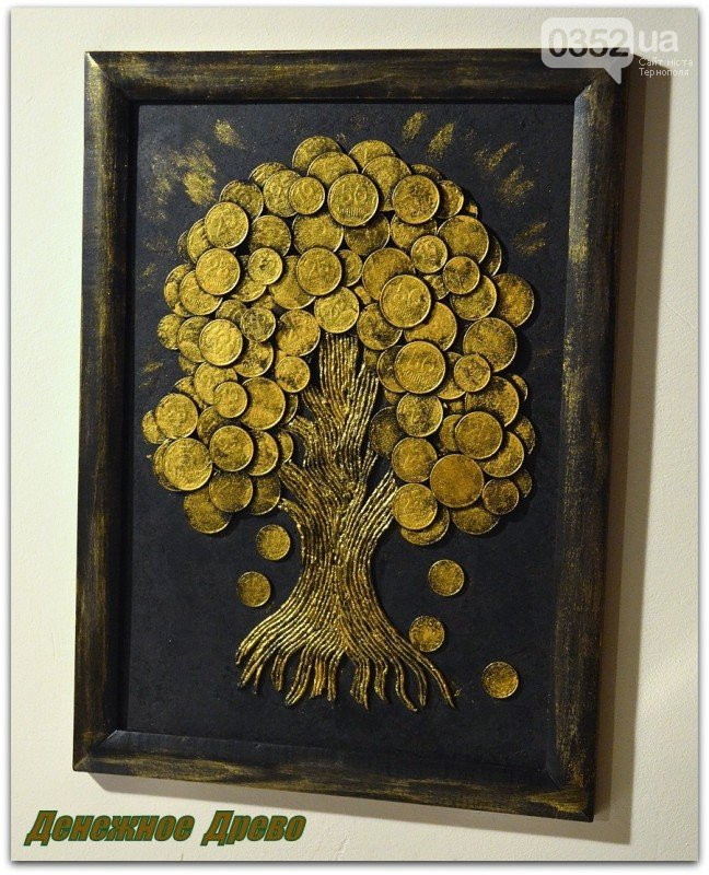 Фото 8. Картина денежное дерево