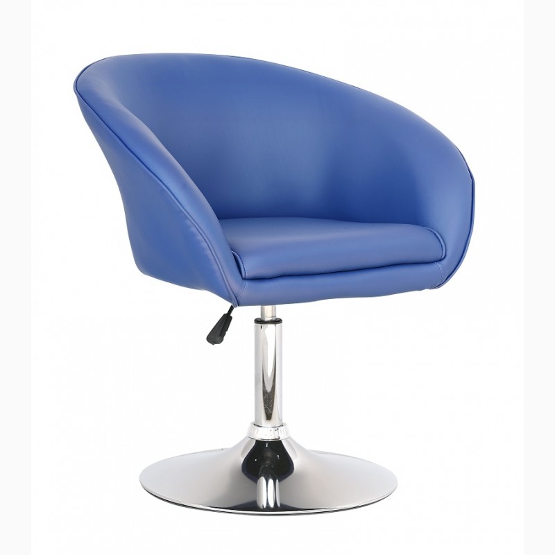 Фото 3. Перукарське крісло Мурат, чорний, бежевий, синій, білий
